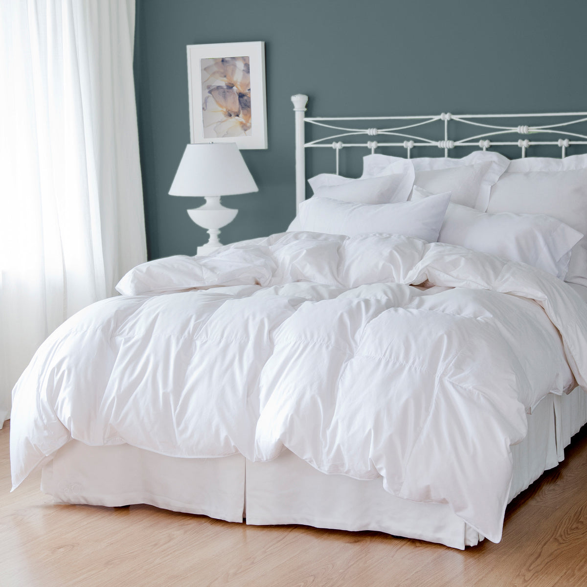 Lajord Canadian White Goose Down Duvet Comforter